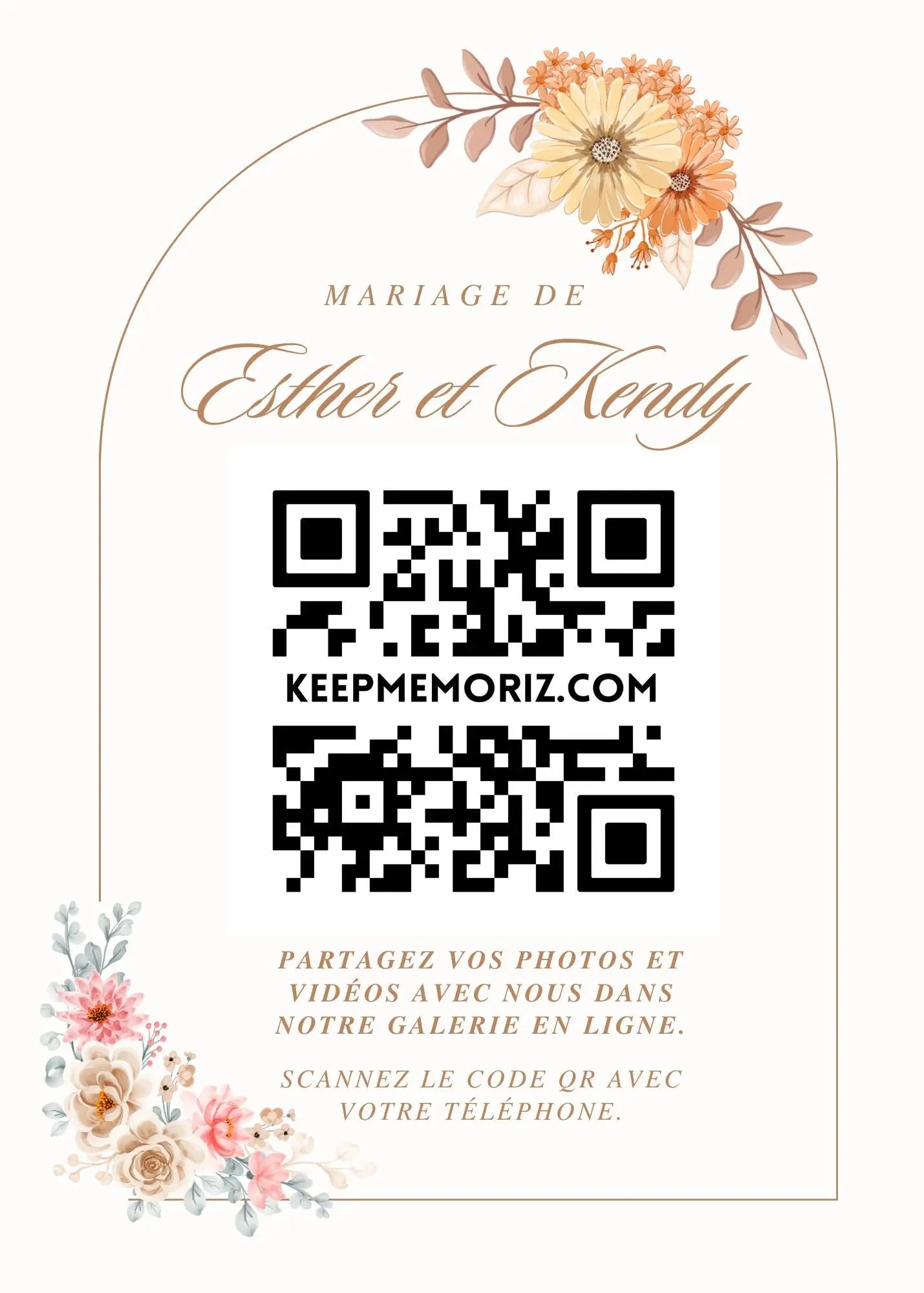 Collectez les photos et vidéos de vos invités sur une seule plateforme ! - Keep memoriz