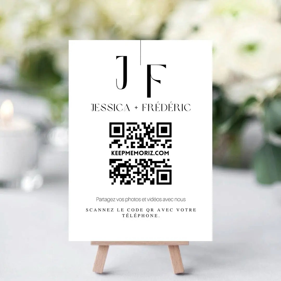 Collectez les photos et vidéos de vos invités sur une seule plateforme ! - Keep memoriz